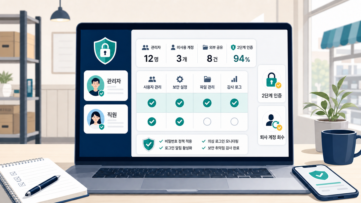 업무용 SaaS 보안, 비밀번호보다 관리자 권한이 먼저입니다 커버 이미지